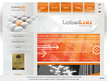 Tablet Screenshot of labellab.pl